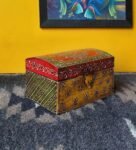 Multicolour Wood Faith Trinket Decorative Box