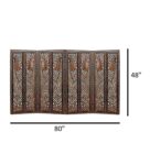 Wooden Room Areum Divider In Brown