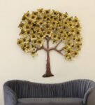 Yellow Iron Wall Tree Of Life Wall Art
