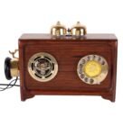 Brown Wood Radio Vintage Decor